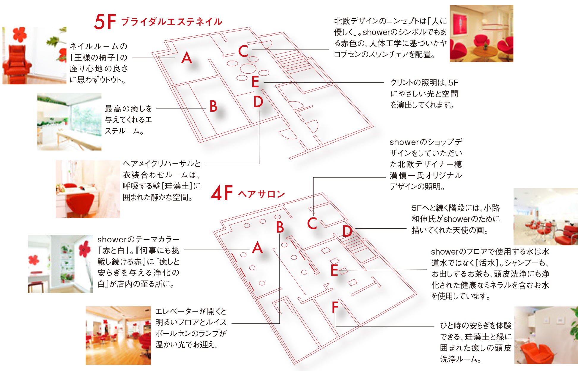 shower会社案内フロア図