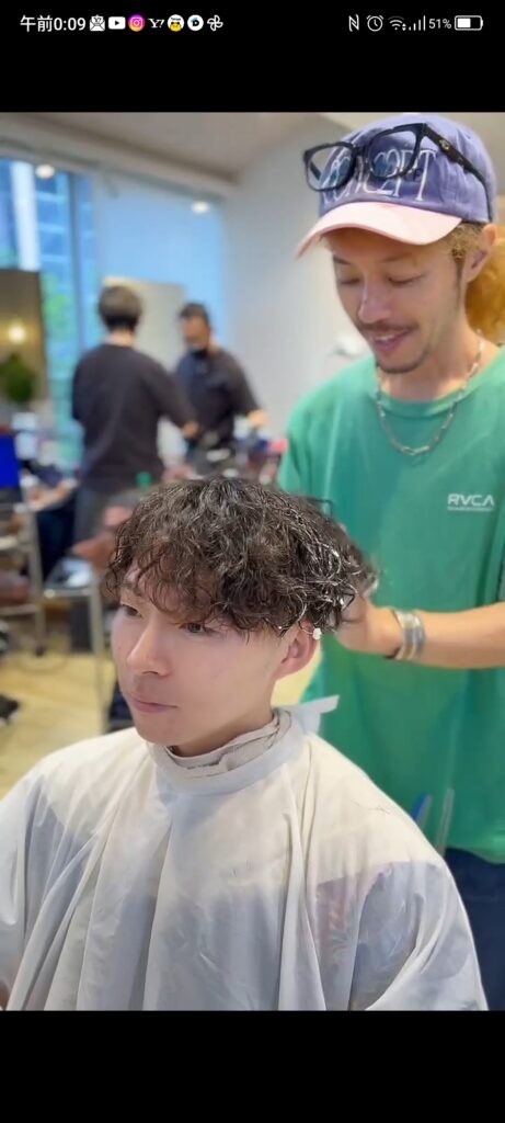 不器用さん必見！再現性100％＆簡単すぎるシャドウパーマ　by　take