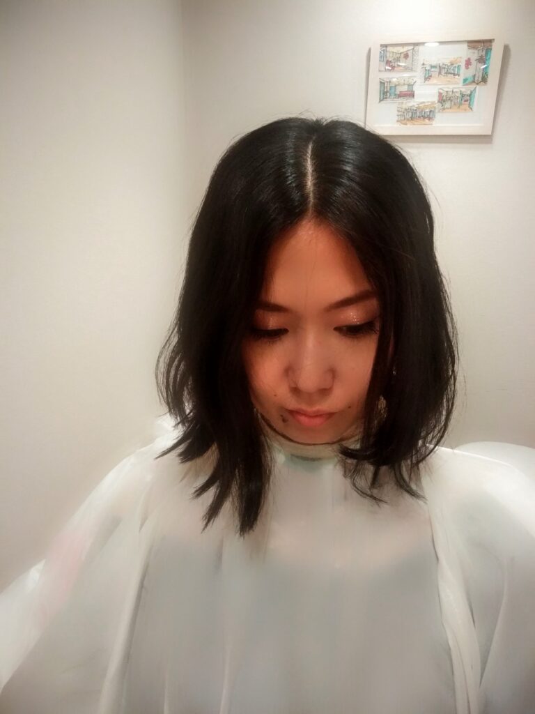 前髪長めショートが旬❤