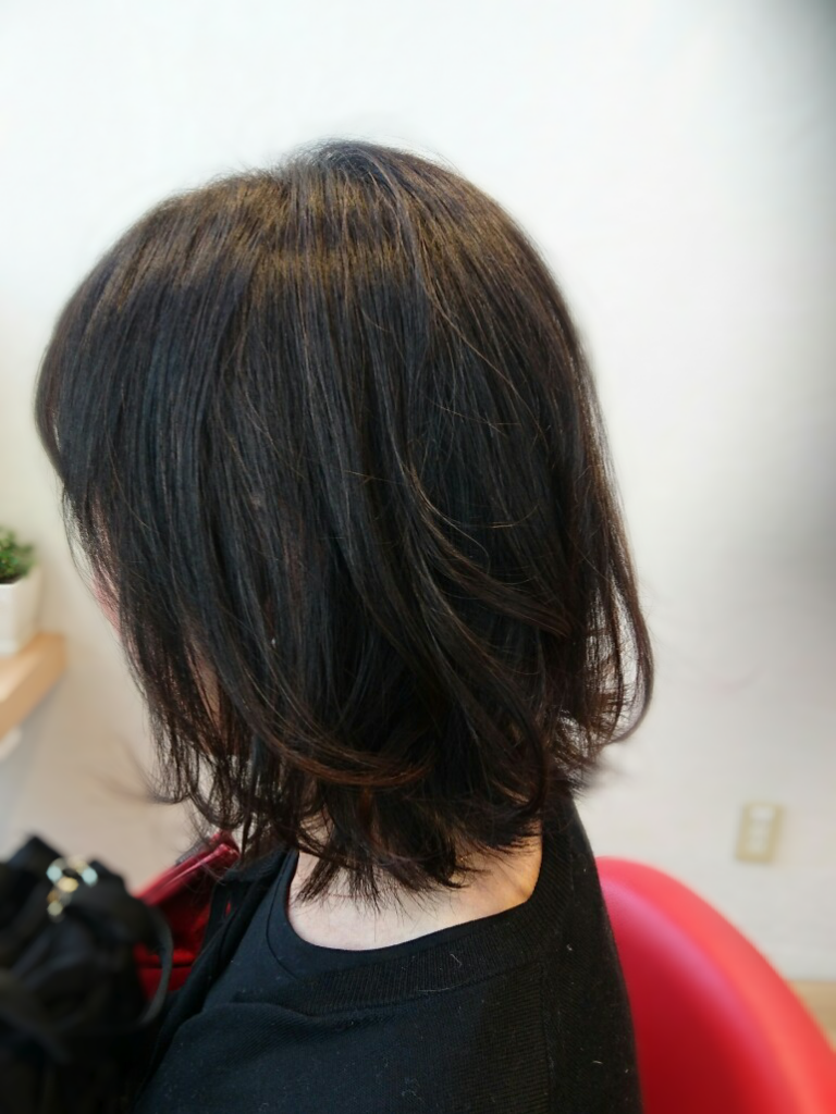 50代からのイメチェンヘアスタイル、ボブ？外ハネ？ちょっとオシャレに若くイメチェンカット　チーフtakeのブログ